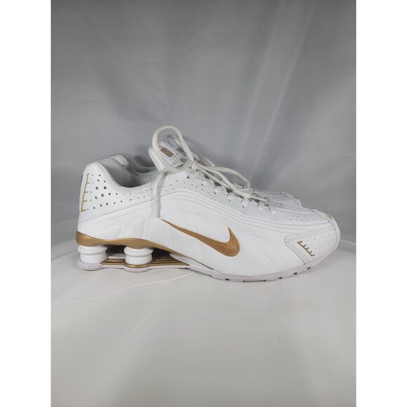 Nike Shox R4 Metallic Gold White (BV1111-100) Men\'s Size 11 US 2022 RARE main image 4